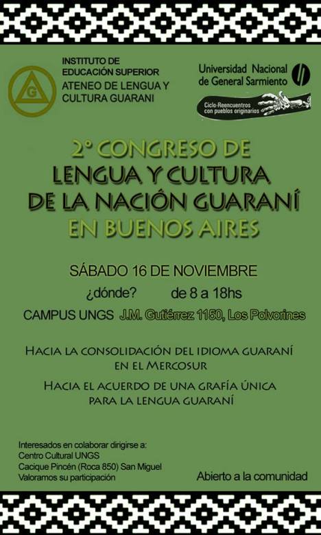 Congreso de Lengua y Cultura Guaraní